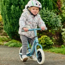 Ride-ezy Go Blue and Silver Balance Bike
