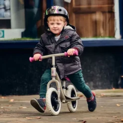 Ride-ezy 10 Inch Go Balance Bike Pink and Silver
