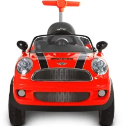 Rollplay Mini Cooper Red Push Along Ride On Car