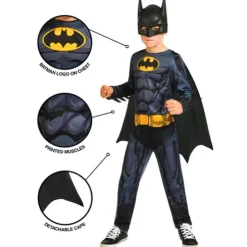 Rubies 3-4 Years Batman Dress Up Costume