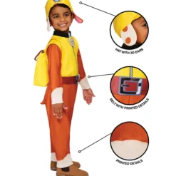 Rubies 3-4 Years Paw Patrol Rubble Dress Up Costume