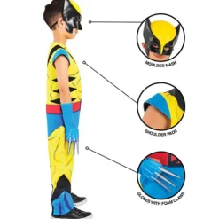 Rubies 3-4 Years Wolverine Dress Up Costume