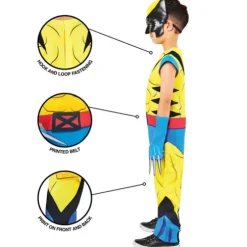 Rubies 3-4 Years Wolverine Dress Up Costume
