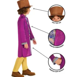 Rubies 3-4 Years Wonka Dress Up Costume