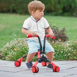 Scramblebug Red and Black Ride On