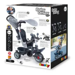 Smoby Baby Driver Plus 3-in-1 Transforming Trike