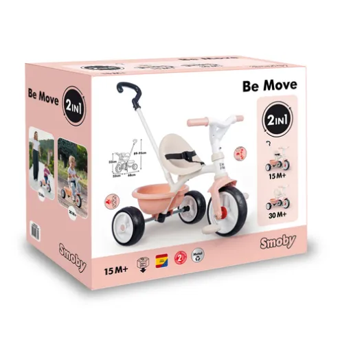Smoby Be Move Trike Pink