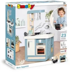 Smoby Bon Appetit Roleplay Kitchen Playset with Accessories