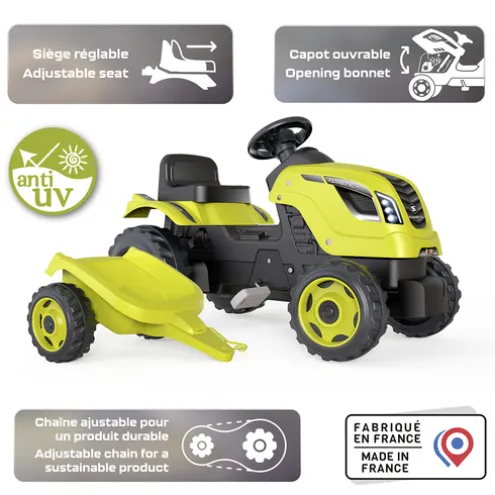 Smoby Farmer XL Green Tractor Ride On