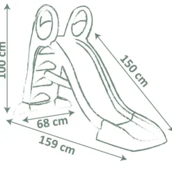 Smoby Life Height 100cm GM Slide