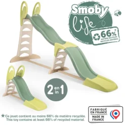 Smoby Life Height 186cm Super Megagliss Slide