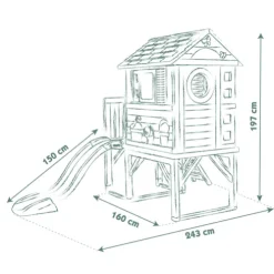 Smoby Life Playhouse On Stilts