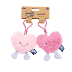 Snuggle Buddies Bag Clip Duo Keyrings (Styles Vary)