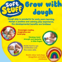 Soft Stuff 40 Piece Bumper Dough Set