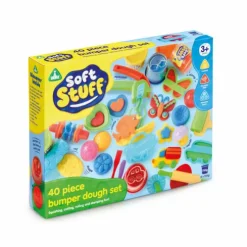 Soft Stuff 40 Piece Bumper Dough Set
