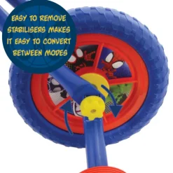 Spidey and his Amazing Friends 10 Inch 2-in-1 Training Bike