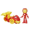 Spidey and his Amazing Friends Iron Man Iron Racer Playset
