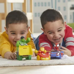 Spidey and his Amazing Friends Iron Man Iron Racer Playset