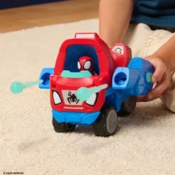 Spidey And His Amazing Friends Spidey Transforming Web-Wave Cruiser Playset