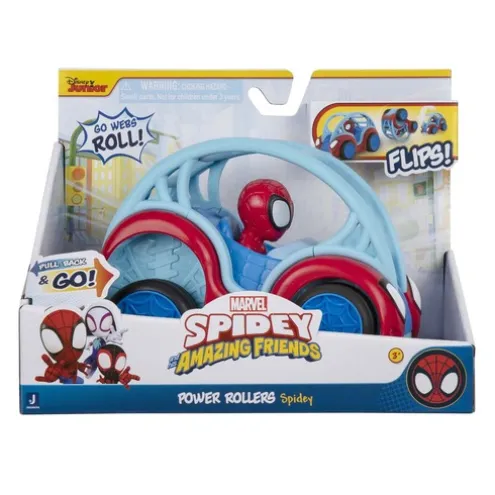 Spidey And His Amazing Friends Power Rollers Spidey Playset
