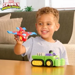 Spidey And His Amazing Friends Team Up Tank Playset