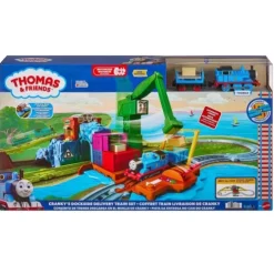 Thomas & Friends Cranky's Dockside Delivery Train Track