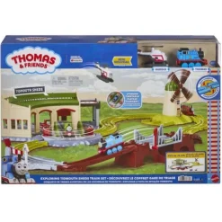 Thomas & Friends Exploring Tidmouth Sheds Train Track