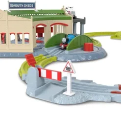 Thomas & Friends Exploring Tidmouth Sheds Train Track