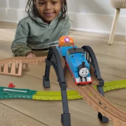 Thomas & Friends Load And Launch Barrel Delivery Train Track