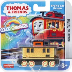 Thomas & Friends Push Along Neon Bruno Train Colour Changers