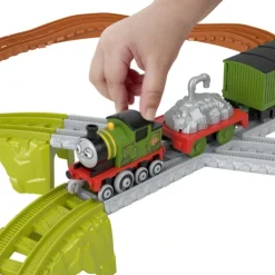 Thomas & Friends Whiff's Recycling Run Train Track Push Along