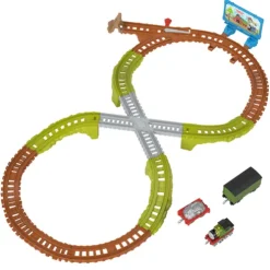 Thomas & Friends Whiff's Recycling Run Train Track Push Along