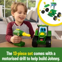 Tomy John Deere Build A Johnny Tractor