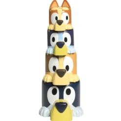 Tomy Toomies Bluey Family Bath Pourers 4 Pack