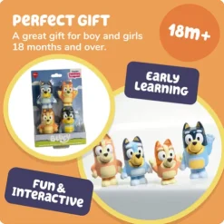 Tomy Toomies Bluey Family Squirters Bath Toy