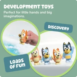 Tomy Toomies Bluey Family Squirters Bath Toy