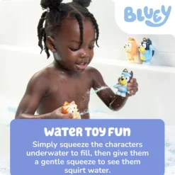 Tomy Toomies Bluey Family Squirters Bath Toy