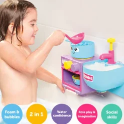 Tomy Toomies Bubble and Bake Bathtime Kitchen