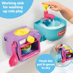 Tomy Toomies Bubble and Bake Bathtime Kitchen