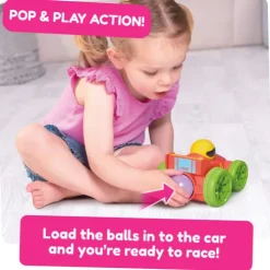 Tomy Toomies Pop & Go Racer Car Activity Toy