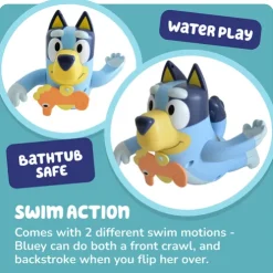 Tomy Toomies Swimming Bluey Bath Toy