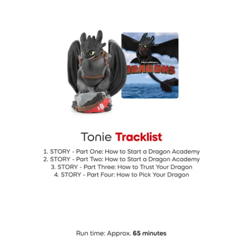 tonies How to Train Your Dragon Toothless Audio Character
