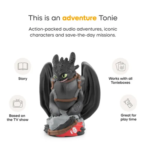 tonies How to Train Your Dragon Toothless Audio Character