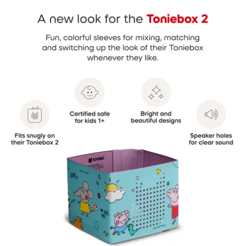 tonies Toniebox 2 Peppa Pig Sleeve