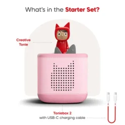 tonies Toniebox 2 Starter Set Pink