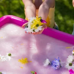 Toyrific Sensory Play Tray Activity Table Pink