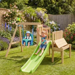 TP Bluey Toddler Tower With Swing and Slide