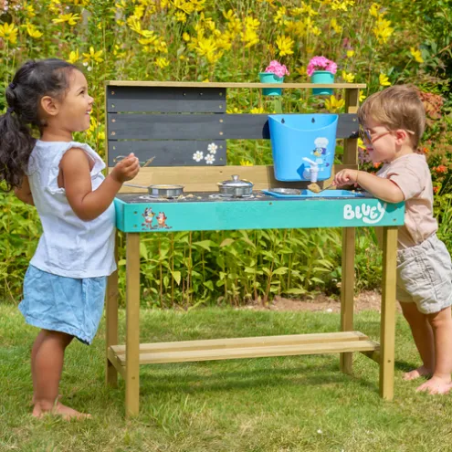 TP Bluey Wooden Mud Kitchen