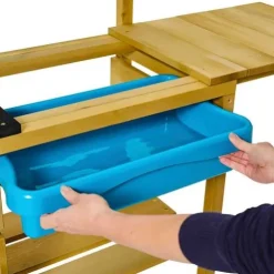TP Deluxe Wooden Mud Kitchen