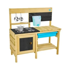 TP Deluxe Wooden Mud Kitchen